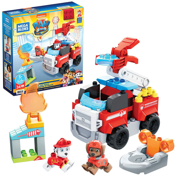 Mega Bloks Paw Patrol The Movie Marshalls Brandweerwagen