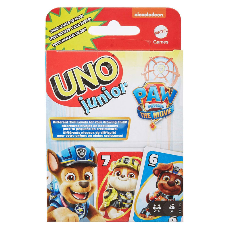 Mattel Uno Junior Paw Patrol