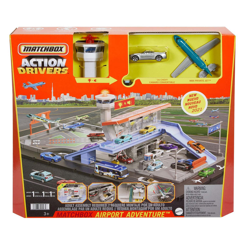 Matchbox Action Drivers Vliegveld Speelset