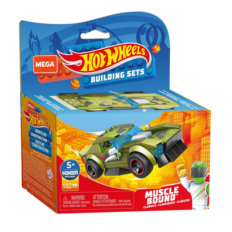 Hot Wheels Mega Building Sets - Muscle Bound, 102dlg.