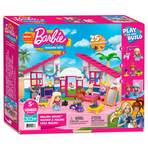 Mega Bloks Mega Construx Barbie Malibu Villa