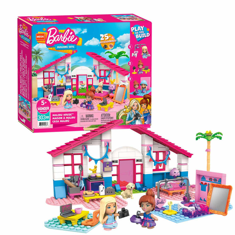 Mega Bloks Mega Construx Barbie Malibu Villa