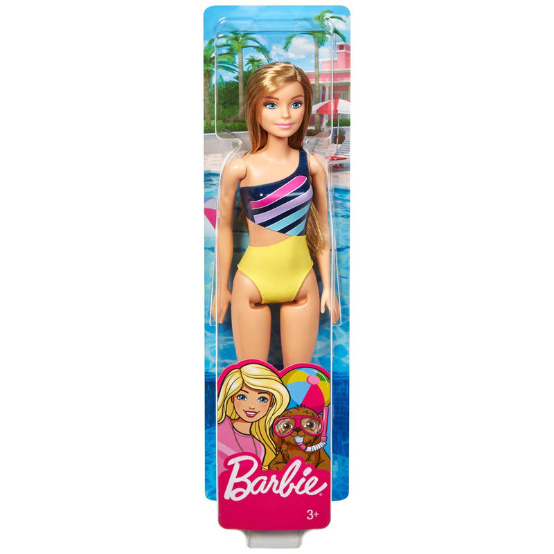 Barbiepop Beach Pop - Blond Haar met Badpak
