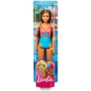 Barbiepop Beach Pop - Bruin Haar met Badpak