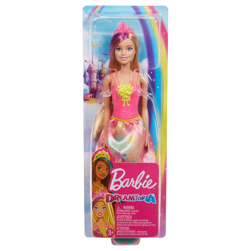 Barbie Dreamtopia Prinses met Gekleurd Haar