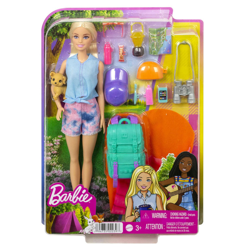 Barbie Camping Pop Malibu + Accessoires