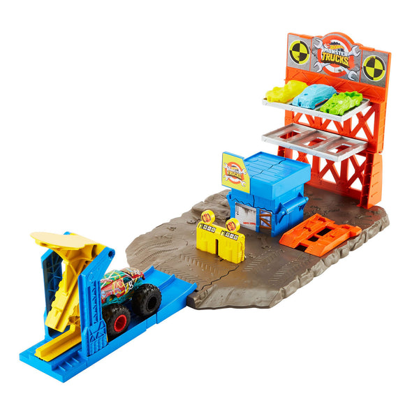 Hot Wheels Monster Trucks Blast Station speelset