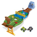 Hot Wheels Monstertrucks Slopend Circuit speelset