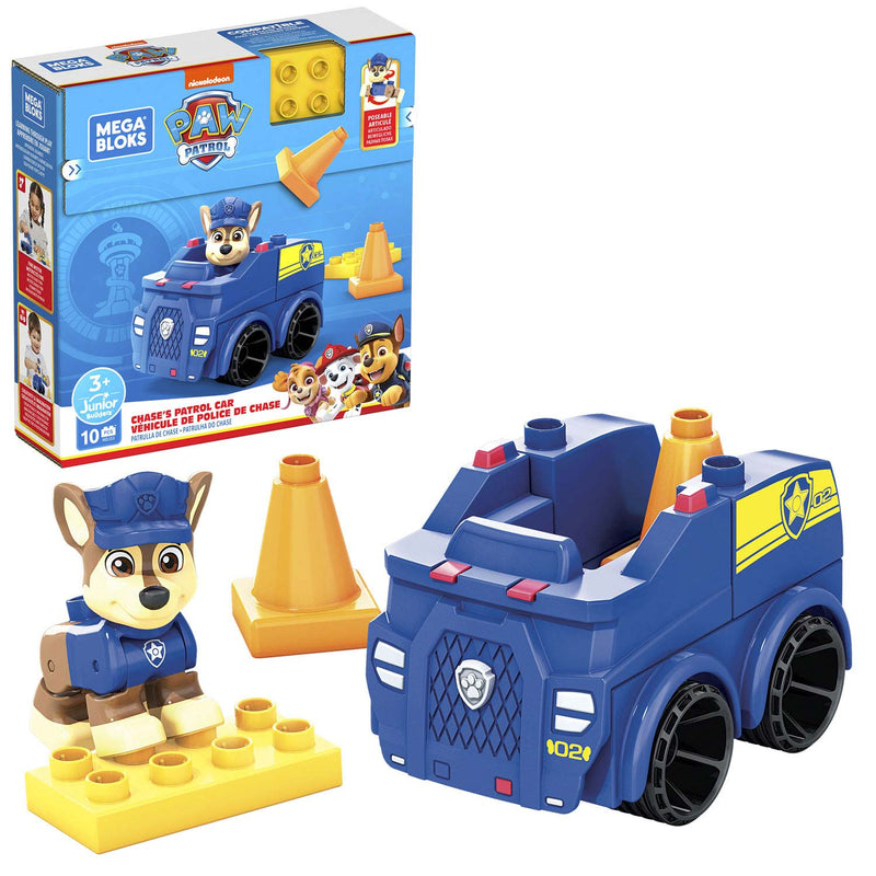 Mega Bloks Paw Patrol Chases Patrol Car