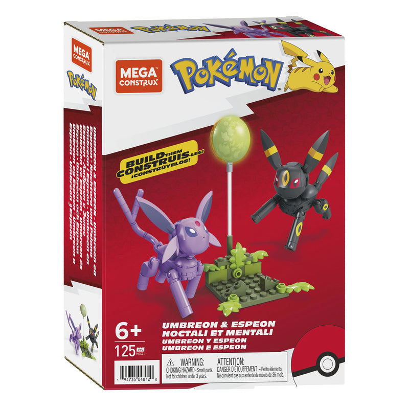 Mega Bloks Mega Construx Pok&eacute;mon Umbreon en Espeon