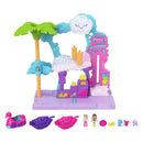 Polly Pocket - Pollyville Flamingo Fun Car Wash Speelset