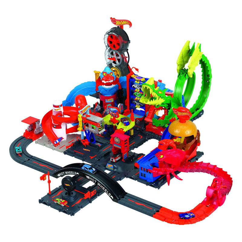 Hot Wheels City Nemesis Lab Scorpion Politie Station