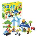 Mega Bloks Green Town Build en Learn Eco House