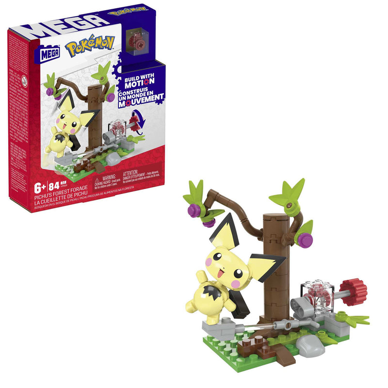 Mega Construx Pokémon Bouwset - Pichu's Forest Forage