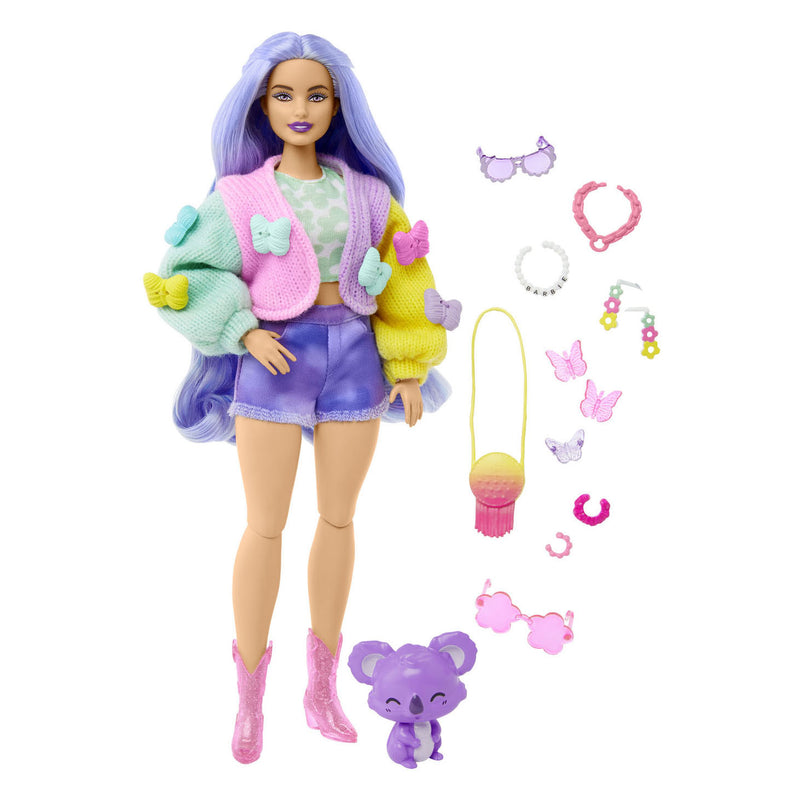 Barbie Extra Pop - Paars haar