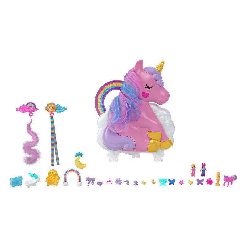 Polly Pocket Salon van de Regenboog Eenhoorn
