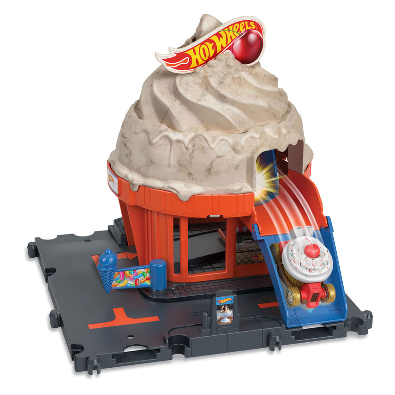 Hot Wheels City Centrum Speelset - IJscokraam