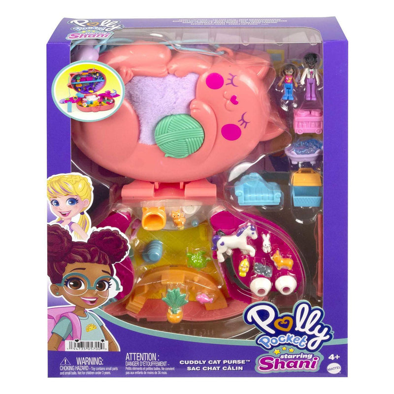 Polly Pocket Shani de Knuffelkat Speelset