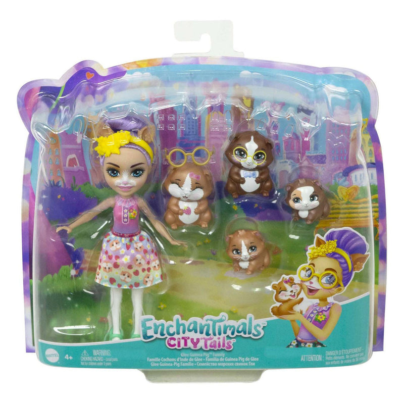 Enchantimals City Tails Pop - Glee Cavia en Caviavriendjes