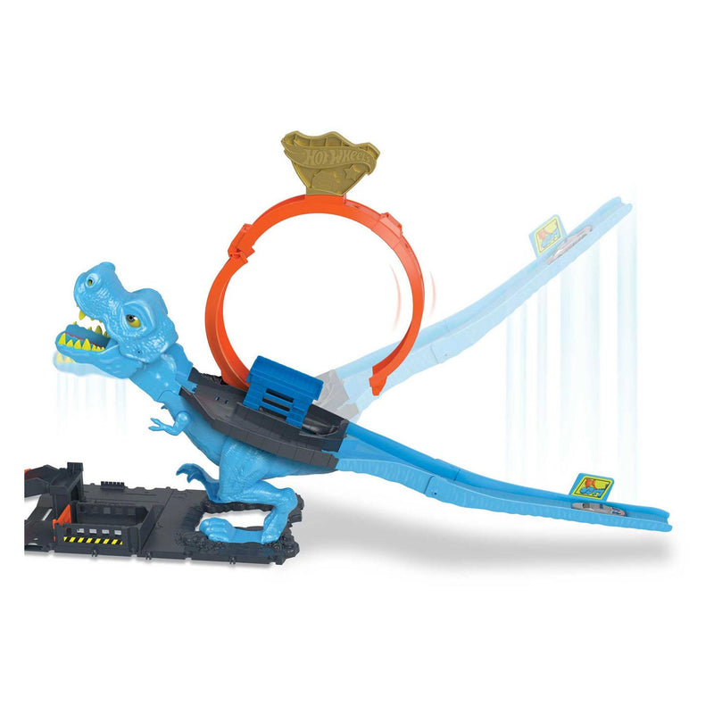 Hot Wheels City T-Rex Chomp Down Racebaan