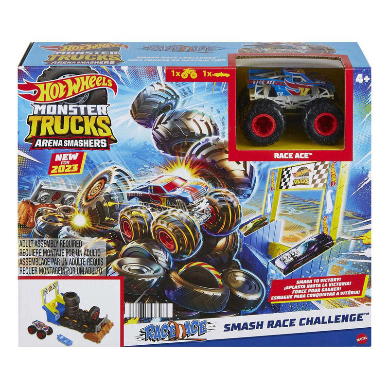 Hot Wheels Monster Trucks Arena Smash Race Challenge Speelse