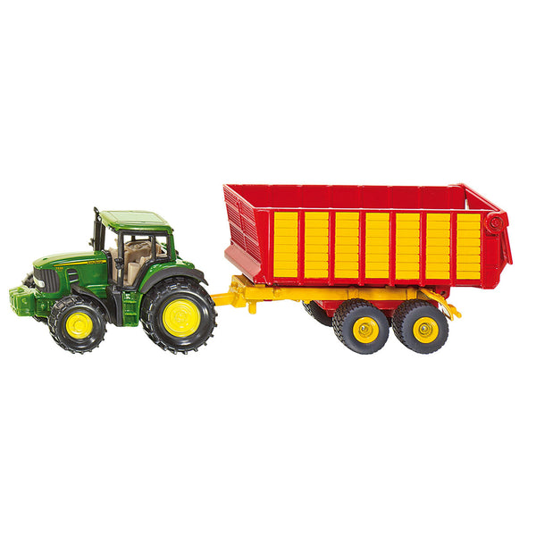 Siku 1650 Claas Tractor met Silagewagen 1:72