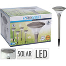 Solar Tuinlampen RVS - 4 x