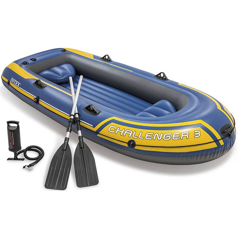 Intex 68370NP Challenger 3-Persoons Boot Set