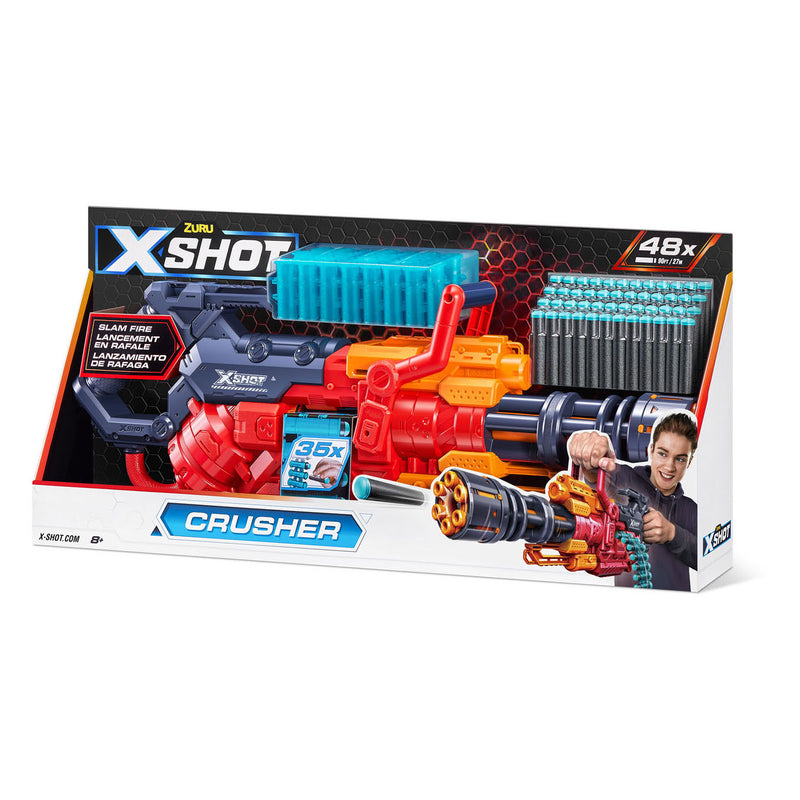 ZURU X-Shot Excel Crusher met 48 Darts