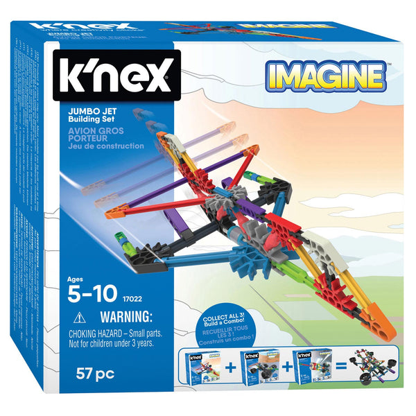 Knex Imagine Jumbo Jet Building Set 57-delig