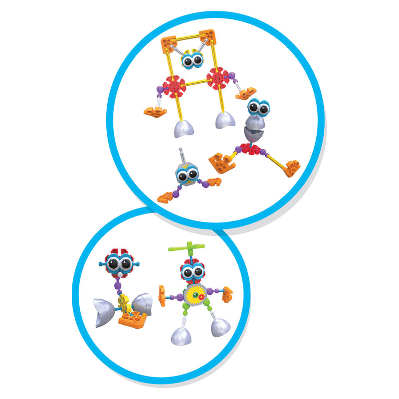 Kid K'Nex Bouwset - Rockin' Robots, 50dlg.