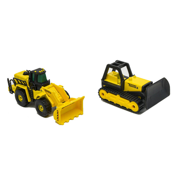 Tonka - Combo Pack - Bull Dozer and Front Loader