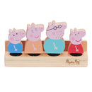 Peppa Pig Houten Familie Figuren 4 Stuks
