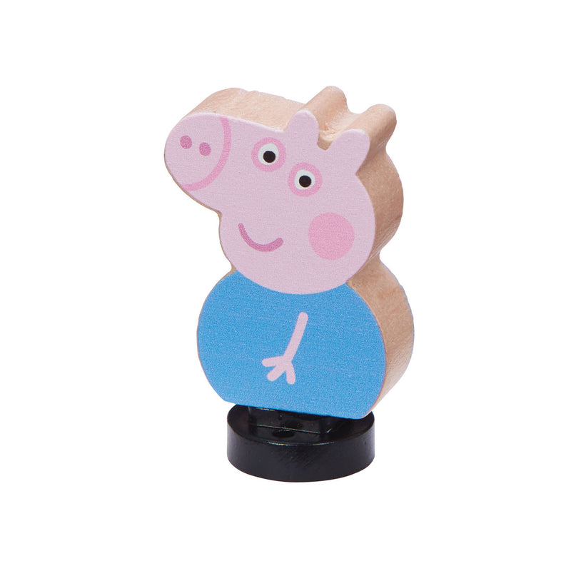 Peppa Pig Speelfiguren Familie Hout, 4st.