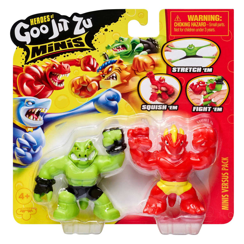 Goo Jit Zu Minis Versus Superhelden Set