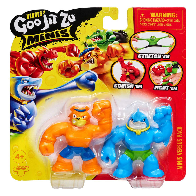 Goo Jit Zu Minis Versus Superhelden Set