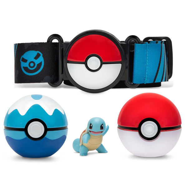 Pokémon Clip n Go Ball Belt Set Squirtle