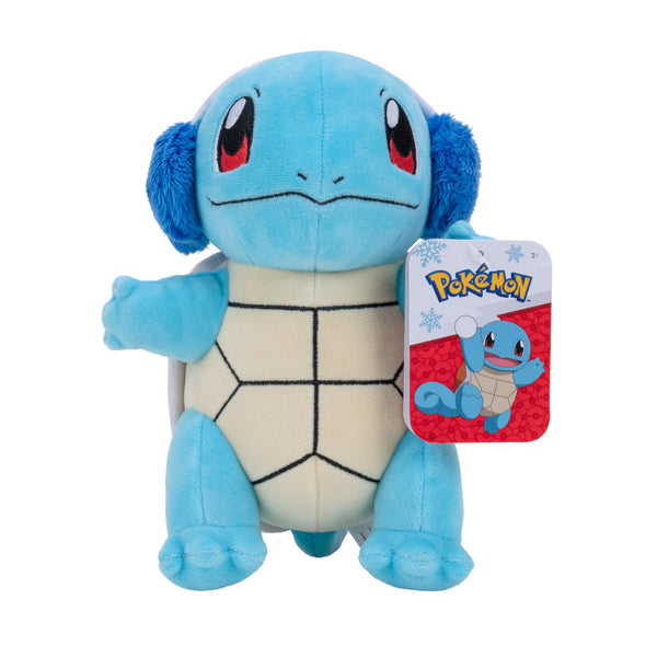 Pokémon Squirtle Holiday Pluche, 20cm