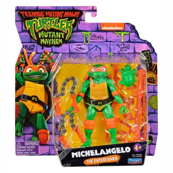 TMNT Mutant Mayhem basic figure - Michelangelo