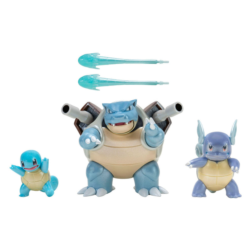 Pokemon Evolution Multipack Speelfiguren - Squirtle, Wartort