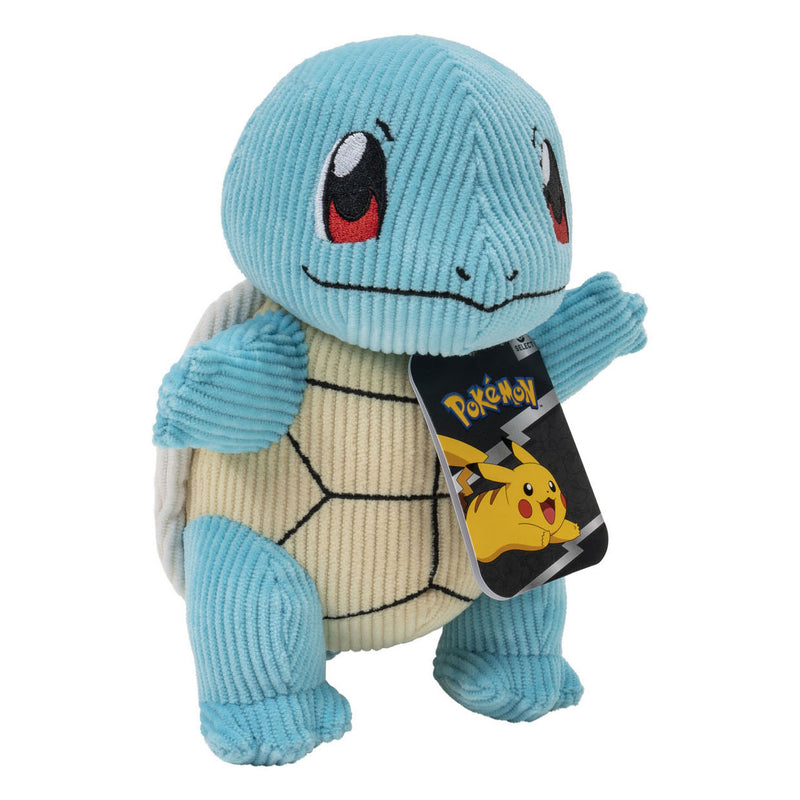 Pokemon Pluchen Corduroy Knuffel - Squirtle, 20cm
