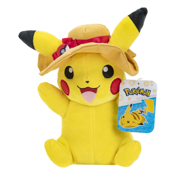 Pokemon Pluchen Zomer Knuffel - Pikachu, 20cm