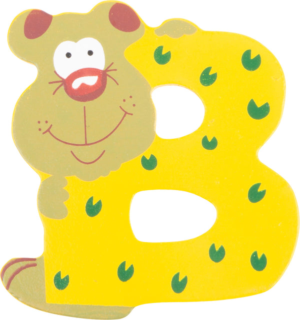 Houten Letter Dieren B