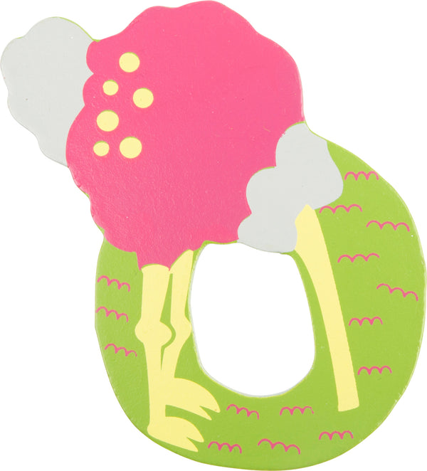 Houten Letter Dieren O