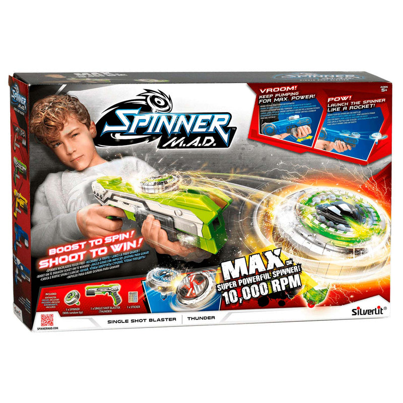 Spinner M.A.D. Single Shot Blaster Thunder