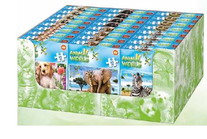 King puzzel animal world 35 st. 05774