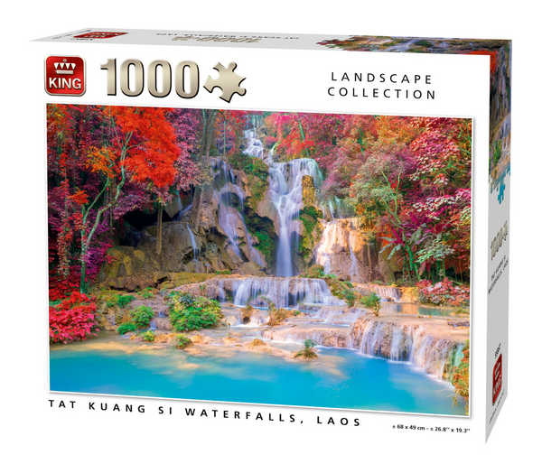 King puzzel Waterfalls 1000 st. 55857