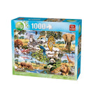 King Wild animals puzzel 1000 st. 05481