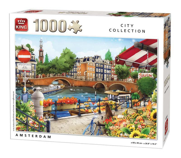 King Amsterdam puzzel 1000 st. 05363