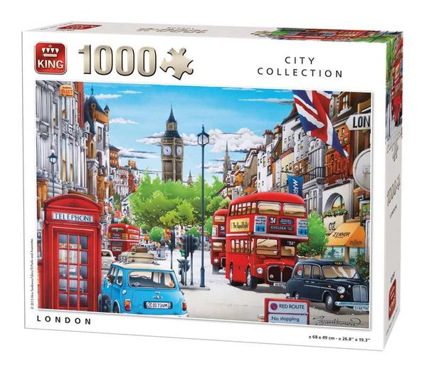 King Puzzel London 1000 Stukjes